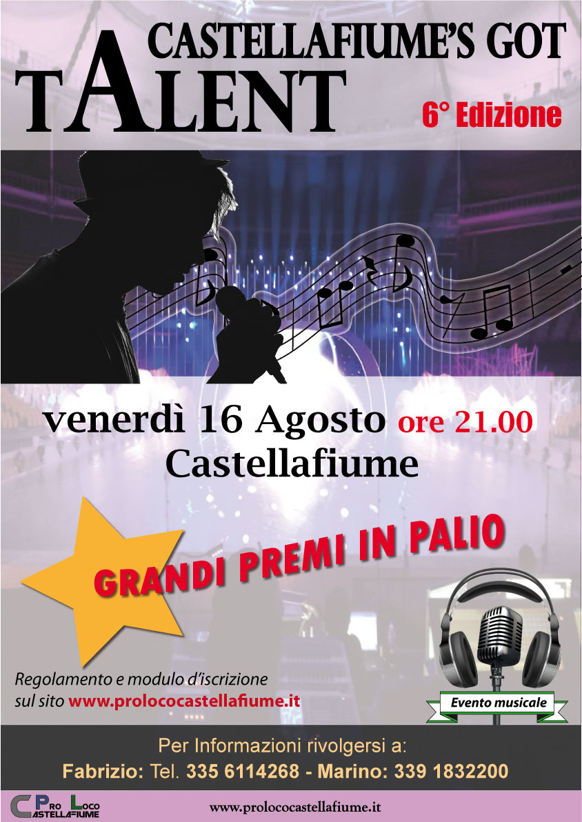 Castellafiume?s got Talent 2019 - 6° Edizione