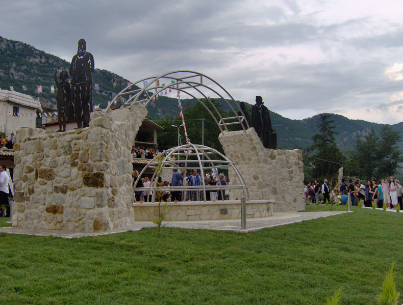 Foto durante la festa dell'emigrante