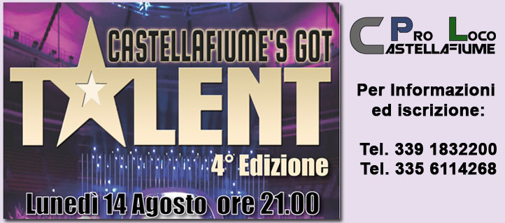 Castellafiume's got talent 2017 - 4' Edizione