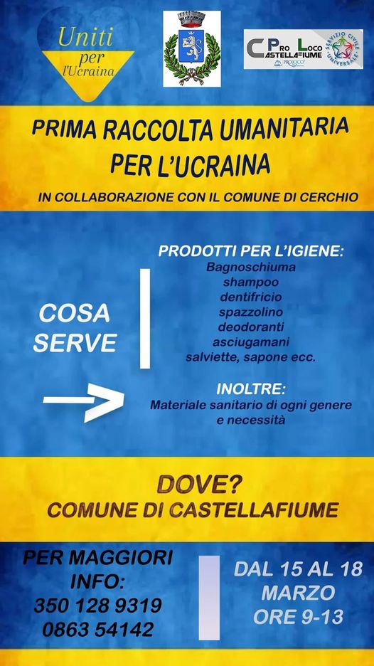 SOLIDARIETA' AL POPOLO UCRAINO