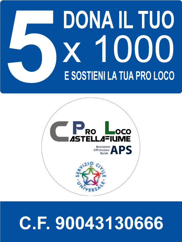 Dona il tuo 5x1000 alla Pro Loco