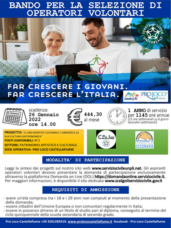 Servizio Civile Univerale 