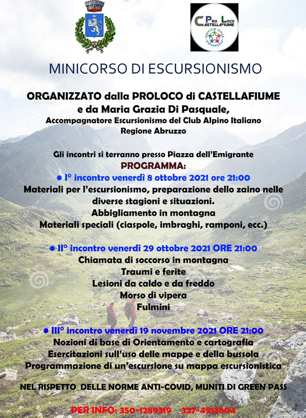 Minocorso escursionismo