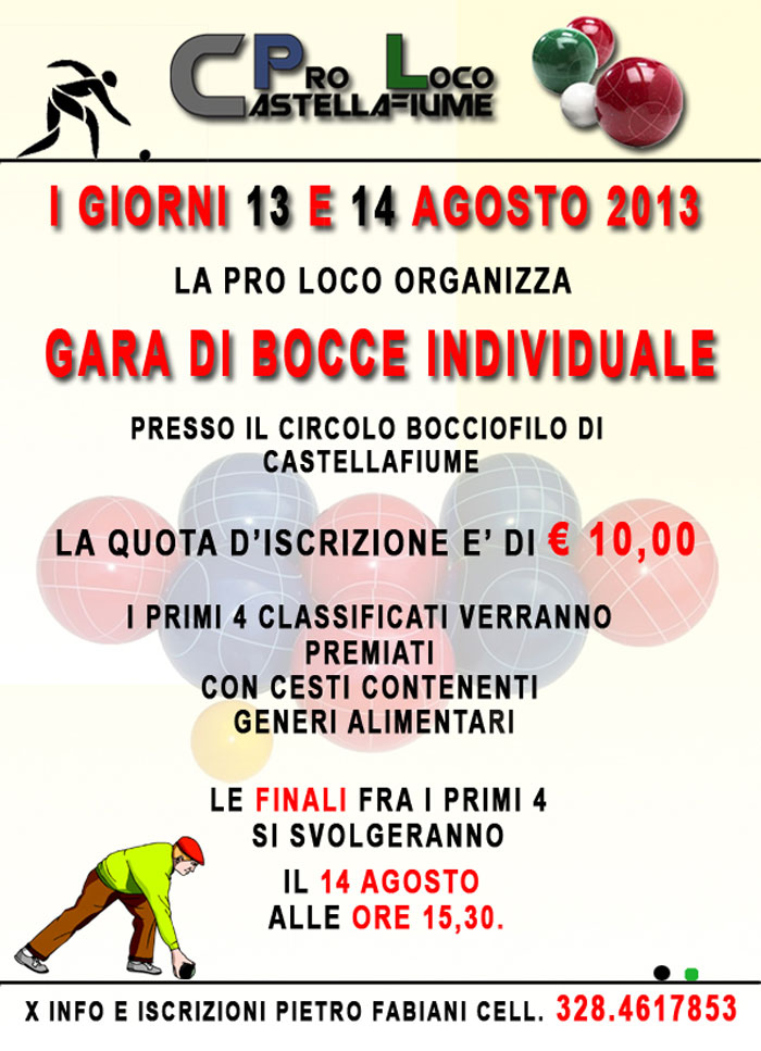 Gara di Bocce - Castellafiume