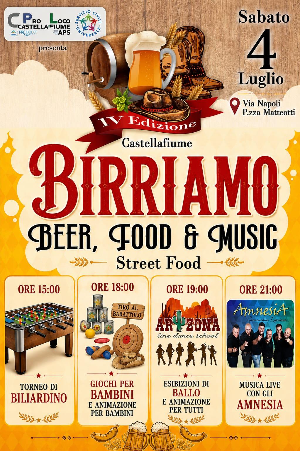 BIRRIAMO 4° edizione - Beer, Food & Music